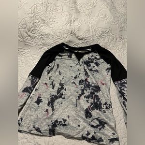 Large long sleeve shirt.
